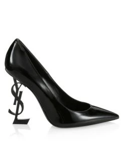 Saint Laurent Opyum Point-Toe Patent Leather Pumps