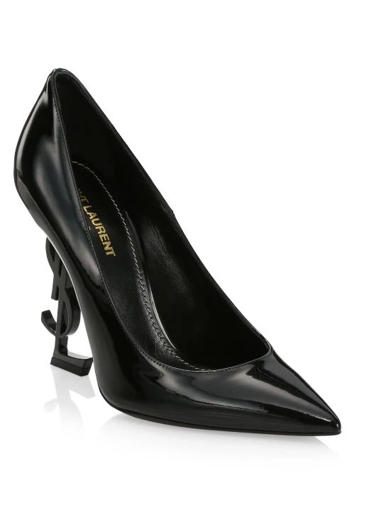 Saint Laurent Opyum Point-Toe Patent Leather Pumps 4 Saint Laurent Opyum Point-Toe Patent Leather Pumps - Image 2