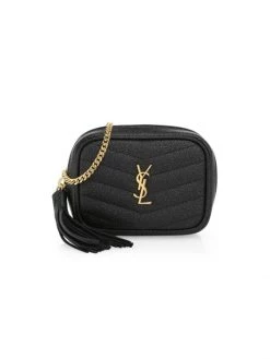 Saint Laurent Micro Lou Matelassé Leather Camera Bag
