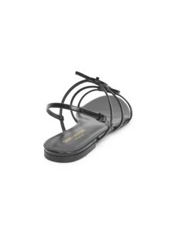 Saint Laurent Cassandra Patent Leather Slingback Sandals -Saint Laurent Sales Store unnamed file 3640