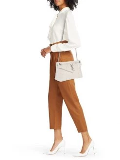 Saint Laurent Small Loulou Puffer Leather Crossbody Bag Blanc Vintage 11 Saint Laurent Small Loulou Puffer Leather Crossbody Bag Blanc Vintage -Saint Laurent Sales Store unnamed file 3668