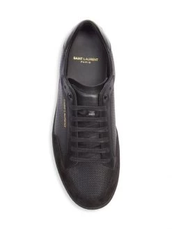 Saint Laurent Court Classic Perforated Leather Sneakers For Men 12 Saint Laurent Court Classic Perforated Leather Sneakers For Men -Saint Laurent Sales Store unnamed file 3684