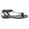 Saint Laurent Cassandra Leather Toe-Loop Sandals 1 Saint Laurent Cassandra Leather Toe-Loop Sandals -Saint Laurent Sales Store unnamed file 3686