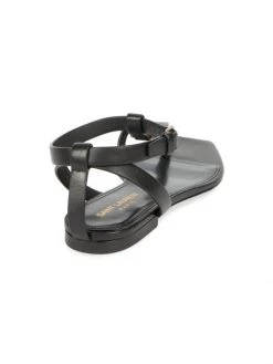 Saint Laurent Cassandra Leather Toe-Loop Sandals 10 Saint Laurent Cassandra Leather Toe-Loop Sandals -Saint Laurent Sales Store unnamed file 3688