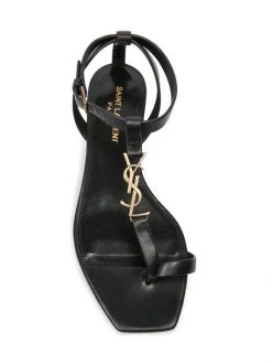 Saint Laurent Cassandra Leather Toe-Loop Sandals 12 Saint Laurent Cassandra Leather Toe-Loop Sandals -Saint Laurent Sales Store unnamed file 3690