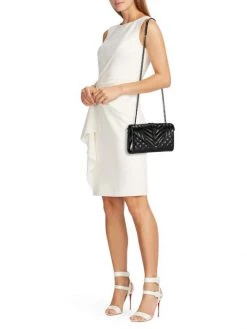 Saint Laurent Small Envelope Monogram Matelassé Patent Leather Shoulder Bag -Saint Laurent Sales Store unnamed file 3698