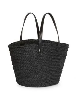 Saint Laurent Medium Panier Straw Tote -Saint Laurent Sales Store unnamed file 3702