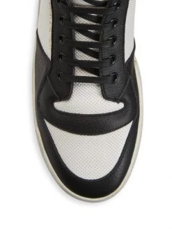 Saint Laurent SL24 High Top Leather Sneakers For Men -Saint Laurent Sales Store unnamed file 3736
