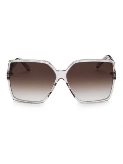 Saint Laurent New Wave 232 Betty 63MM Square Acetate Sunglasses