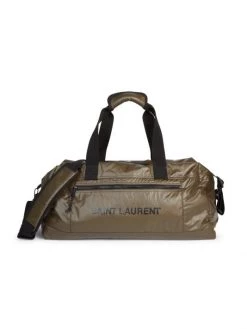 Saint Laurent Sport Duffel Bag For Men Black Argento -Saint Laurent Sales Store unnamed file 3786