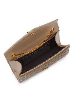 Saint Laurent Small Envelope Monogram Matelassé Leather Shoulder Bag Bianco Cream -Saint Laurent Sales Store unnamed file 3789