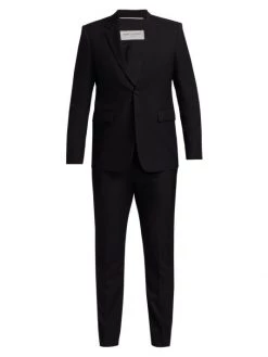 Saint Laurent Virgin Wool Suit For Men
