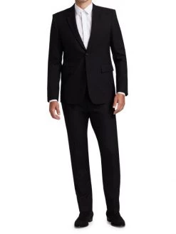 Saint Laurent Virgin Wool Suit For Men -Saint Laurent Sales Store unnamed file 3795