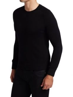 Saint Laurent Crewneck Cashmere Sweater For Men -Saint Laurent Sales Store unnamed file 3806