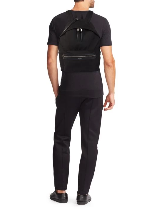 Saint Laurent Logo City Backpack 4 Saint Laurent Logo City Backpack - Image 2