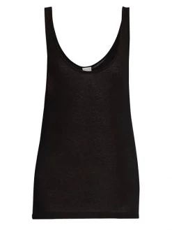 Saint Laurent Basic Jersey Tank