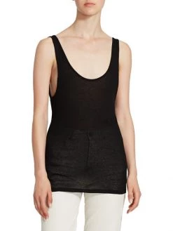 Saint Laurent Basic Jersey Tank -Saint Laurent Sales Store unnamed file 3837