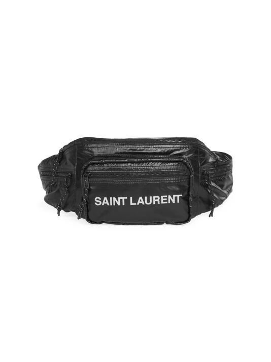Saint Laurent Logo Belt Bag For Men Dark Kaki 3 Saint Laurent Logo Belt Bag For Men Dark Kaki