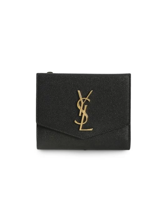 Saint Laurent Monogram Leather Bi-Fold Wallet 3 Saint Laurent Monogram Leather Bi-Fold Wallet