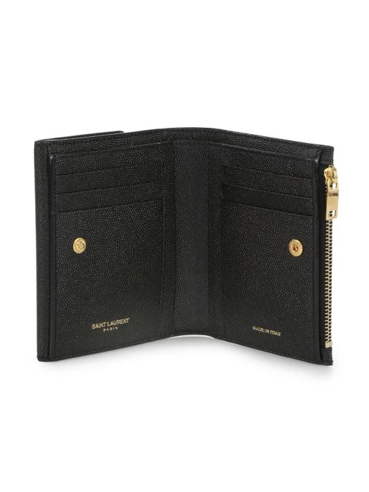 Saint Laurent Monogram Leather Bi-Fold Wallet 4 Saint Laurent Monogram Leather Bi-Fold Wallet - Image 2
