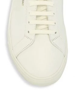 Saint Laurent Andy Leather Low-Top Sneakers For Men Black -Saint Laurent Sales Store unnamed file 3854