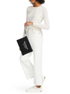 Saint Laurent Rive Gauche Cotton Wristlet -Saint Laurent Sales Store unnamed file 3860