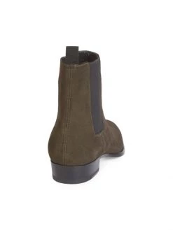 Saint Laurent Wyatt Suede Chelsea Boots For Men Black 10 Saint Laurent Wyatt Suede Chelsea Boots For Men Black -Saint Laurent Sales Store unnamed file 3882