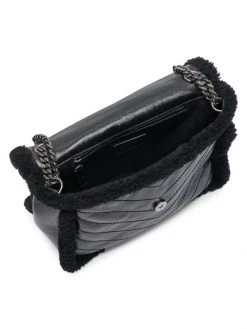 Saint Laurent Medium Niki Shearling-Trimmed Leather Shoulder Bag 10 Saint Laurent Medium Niki Shearling-Trimmed Leather Shoulder Bag -Saint Laurent Sales Store unnamed file 391