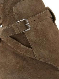 Saint Laurent Wyatt Suede Ankle Boots For Men -Saint Laurent Sales Store unnamed file 3932