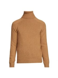 Saint Laurent Wool Turtleneck Sweater For Men
