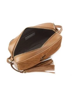 Saint Laurent Medium Lou MatelasséSuede Camera Bag -Saint Laurent Sales Store unnamed file 3960