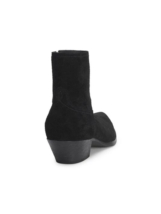 Saint Laurent Lukas Suede Western Ankle Boots For Men 5 Saint Laurent Lukas Suede Western Ankle Boots For Men - Image 3