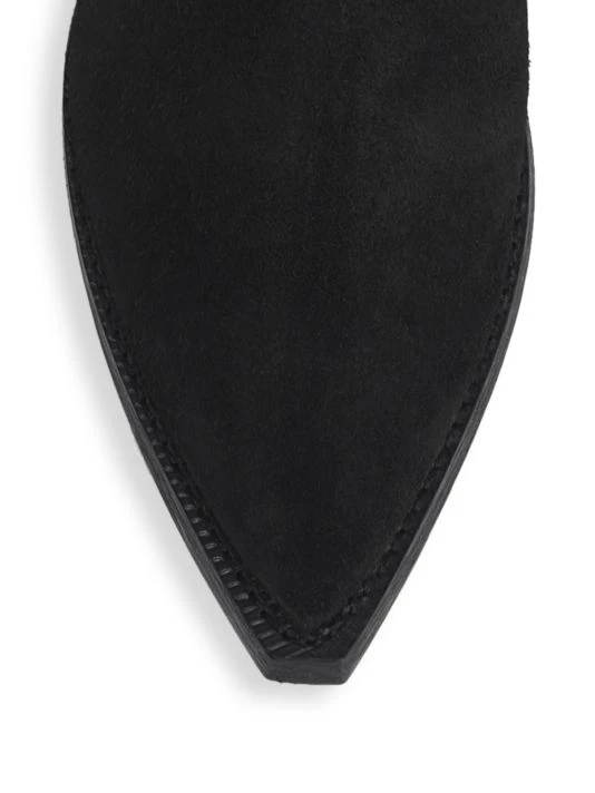 Saint Laurent Lukas Suede Western Ankle Boots For Men 6 Saint Laurent Lukas Suede Western Ankle Boots For Men - Image 4