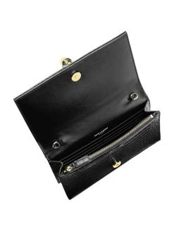 Saint Laurent Kate Tassel Croc-Embossed Leather Shoulder Bag -Saint Laurent Sales Store unnamed file 3995