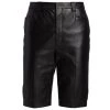 Saint Laurent Leather Bermuda Shorts -Saint Laurent Sales Store unnamed file 4000