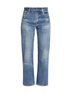 Saint Laurent 70s Cropped Jeans