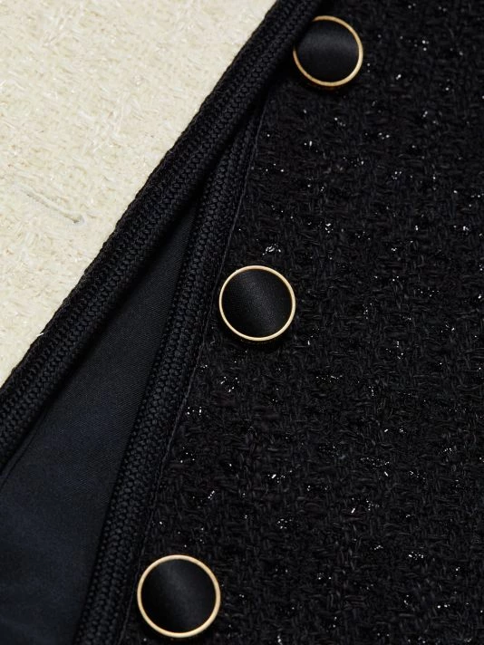 Saint Laurent Two-Tone Tweed Jacket 9 Saint Laurent Two-Tone Tweed Jacket - Image 7