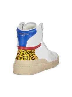 Saint Laurent SL24 High-Top Colorblock Canvas Sneakers 11 Saint Laurent SL24 High-Top Colorblock Canvas Sneakers -Saint Laurent Sales Store unnamed file 406