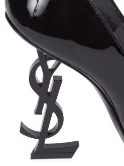 Saint Laurent Opyum Open-Toe Patent Leather Pumps 10 Saint Laurent Opyum Open-Toe Patent Leather Pumps -Saint Laurent Sales Store unnamed file 414