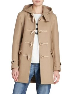 Saint Laurent Silk & Metallic Duffel Jacket -Saint Laurent Sales Store unnamed file 418