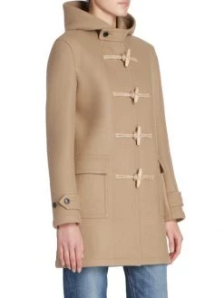 Saint Laurent Silk & Metallic Duffel Jacket -Saint Laurent Sales Store unnamed file 419