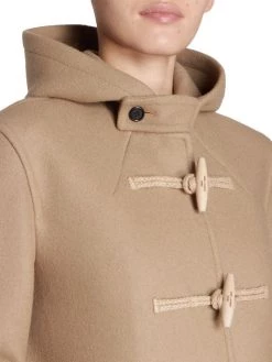 Saint Laurent Silk & Metallic Duffel Jacket -Saint Laurent Sales Store unnamed file 421