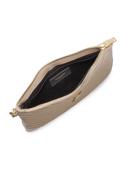 Saint Laurent Medium Monogram Matelassé Leather Wristlet 4 Saint Laurent Medium Monogram Matelassé Leather Wristlet - Image 2