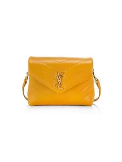 Saint Laurent Mini Loulou Matelassé Leather Shoulder Bag Dark Beige -Saint Laurent Sales Store unnamed file 448