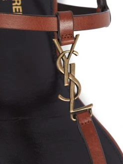 Saint Laurent Cassandra Leather Slingback Thong Sandals -Saint Laurent Sales Store unnamed file 454