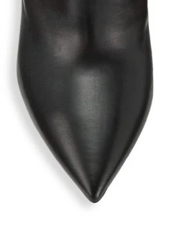 Saint Laurent Liz 85MM Leather Mid-Calf Boots -Saint Laurent Sales Store unnamed file 459