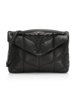 Saint Laurent Medium Loulou Puffer Leather Shoulder Bag