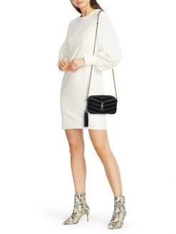 Saint Laurent Mini Lou Chain Chevron Leather & Suede Bag 7 Saint Laurent Mini Lou Chain Chevron Leather & Suede Bag -Saint Laurent Sales Store unnamed file 501