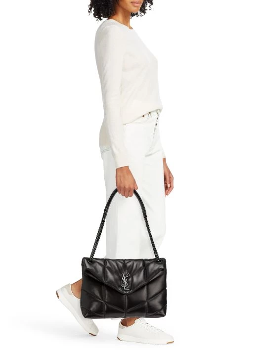 Saint Laurent Medium Loulou Puffer Leather Shoulder Bag 5 Saint Laurent Medium Loulou Puffer Leather Shoulder Bag - Image 3
