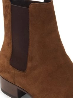 Saint Laurent Wyatt Suede Chelsea Boots For Men -Saint Laurent Sales Store unnamed file 554